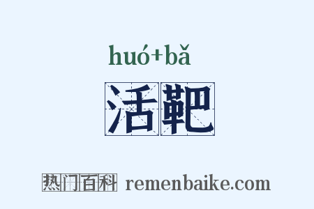 活靶是什么意思的图片
